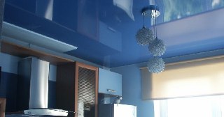 Натяжной потолок на кухню Киров, цена от 6256 руб.